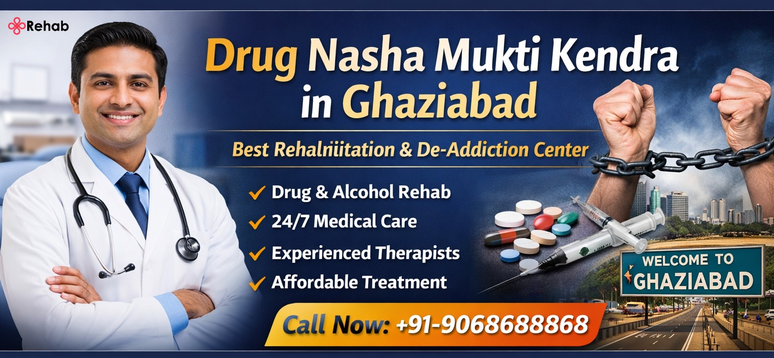Drug addiction treatment center in Ghaziabad