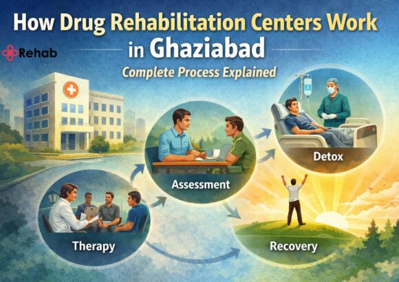 How Drug Rehabilitation Centers Work in Ghaziabad – Complete Process Explained