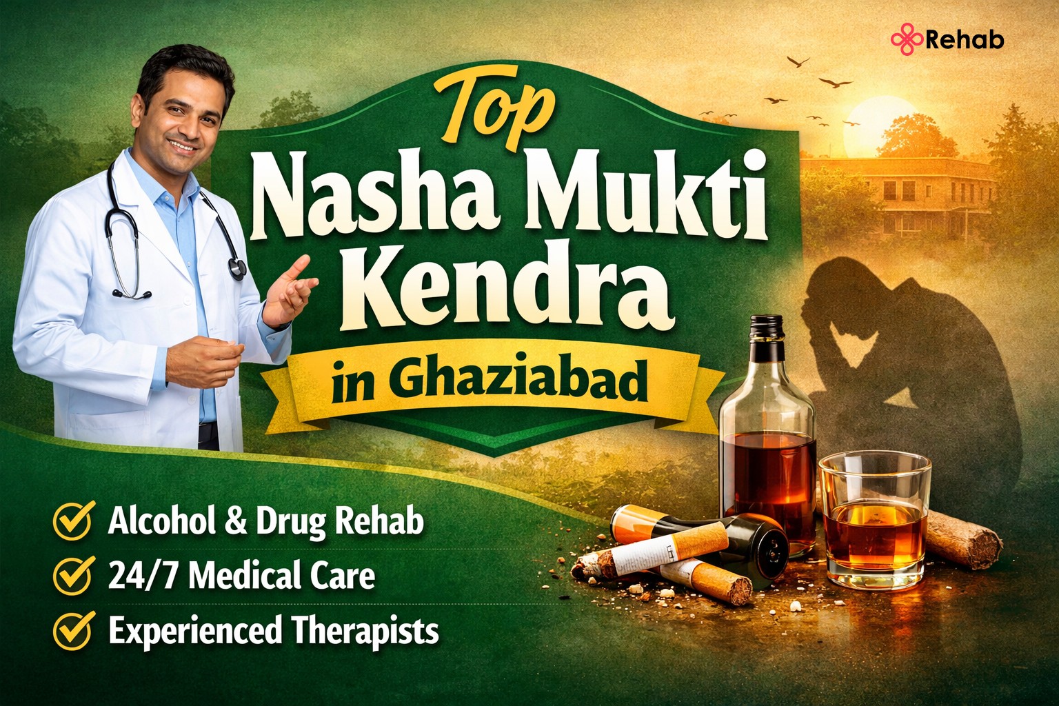 Top Nasha Mukti Kendra in Ghaziabad