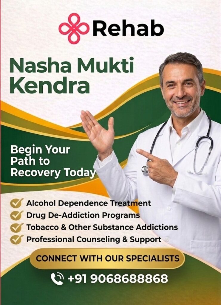 Best Nasha Mukti kendra in Ghaziabad