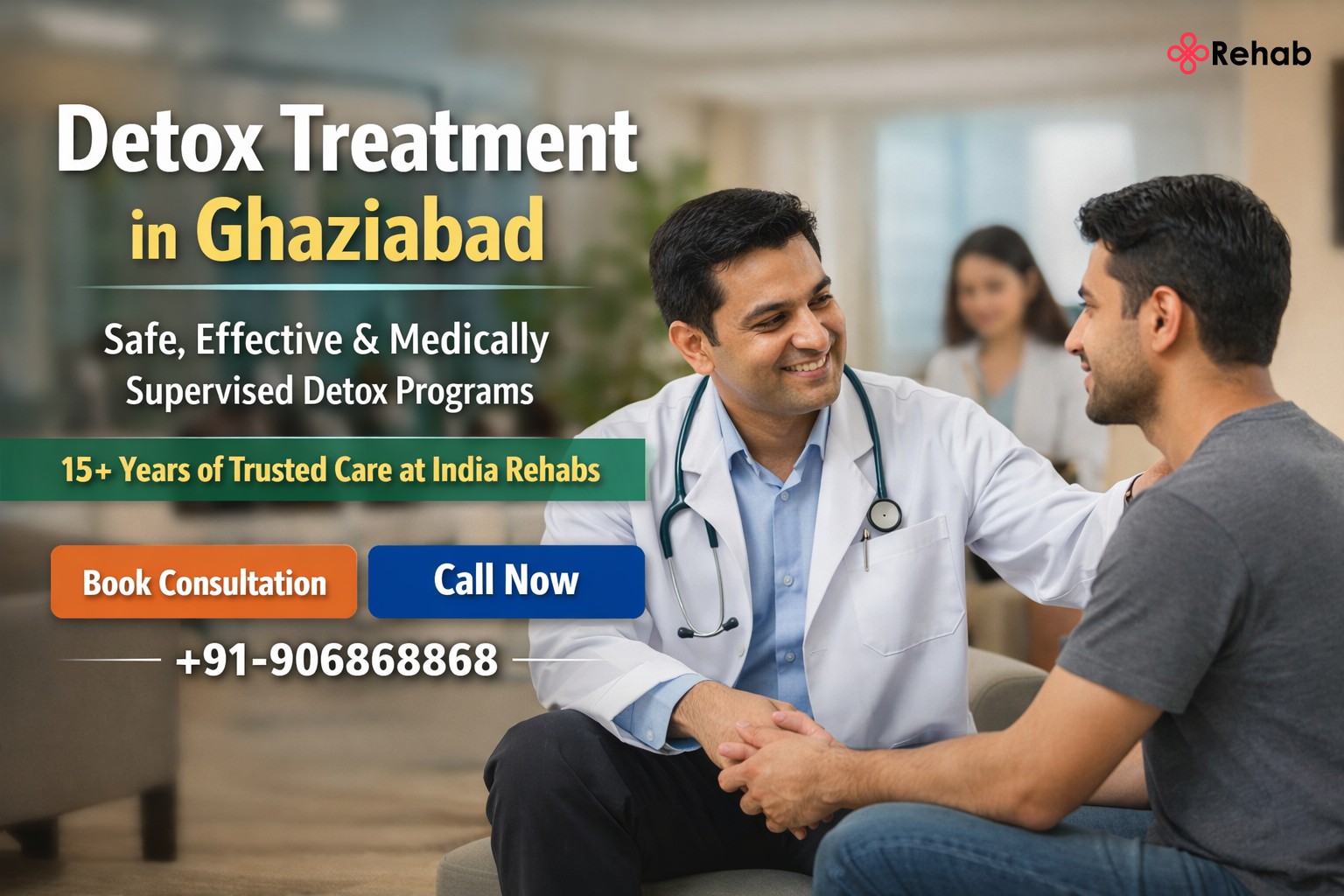 Detox Treatment in Ghaziabad | India Rehabs