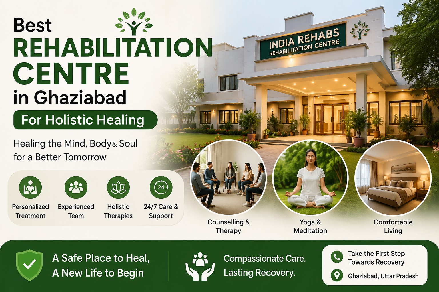 Best Rehabilitation Centre in Ghaziabad for Holistic Healing