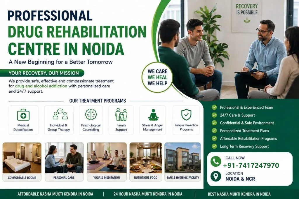 Drug Rehabilitation Centre in Noida