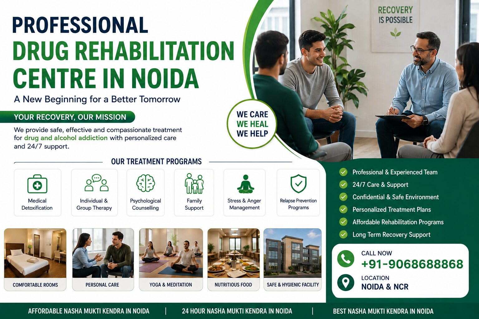 Drug Rehabilitation Centre in Noida